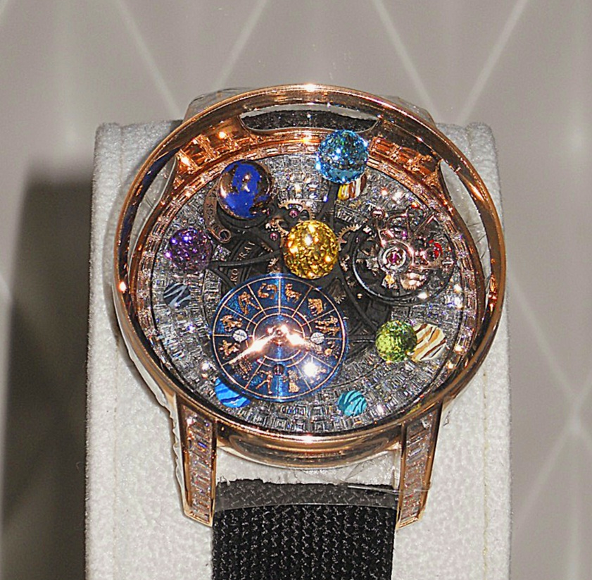 Jacob & Co. Astronomia Solar set with baguette diamonds